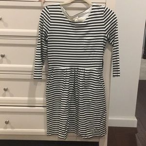 Jcrew striped dress